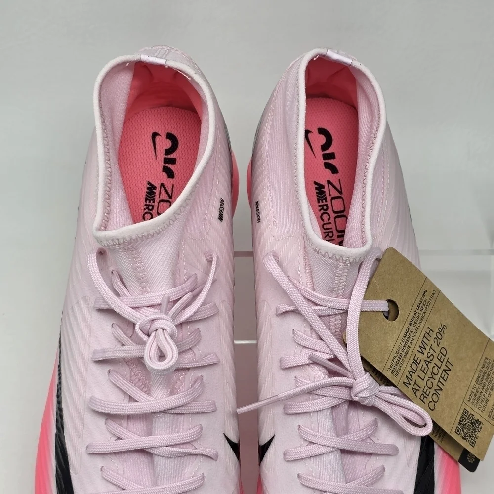 Nike Zoom Superfly 9 IC Indoor Soccer Shoes Pink DJ5627-601 Men's Size 11.5 New